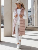 Dámská prošívaná vesta GANTINI růžová FashionStreet TY3740