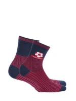 Chlapecké vzorované ponožky Wola W44.P01 U44.P01 33-38