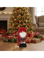 DEKORATIVNÍ TRPASLÍK NA DALEKOHLEDU 38-88CM ČERVENÝ