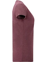 Fruit of the Loom Lady-Fit Valueweight T Dámské tričko 16.1372 heather burgundy Fruit of the Loom Lady-Fit Valueweight T Dámské tričko 16.1372 heather burgundy