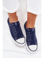 Dámské Nízké Tenisky Big Star DD274A235 Tmavě Modré