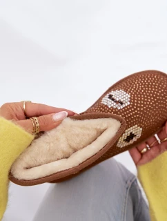 Zdobené Vyšší Zimní Boty Dámské Camel Galivra