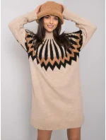 LC SK 0098 šaty.37X béžová