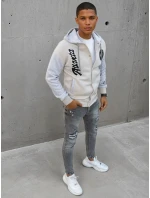 FashionStreet pánská velbloudí mikina na zip BX5452