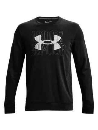 UA Rival Terry Logo Crew M 1370391 001 Pánská mikina - Under Armour
