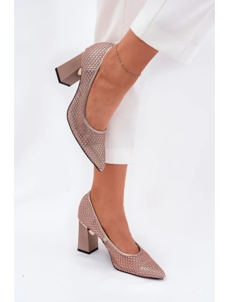 Lodičky na sloupku model 209778 Step in style Lodičky na sloupku model 209778 Step in style