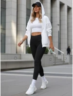 Dámské sportovní legíny černé FashionStreet UY2846