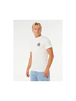 Pánské tričko RIP CURL Wettie Passage Icon Tee, bílé Pánské tričko RIP CURL Wettie Passage Icon Tee, bílé