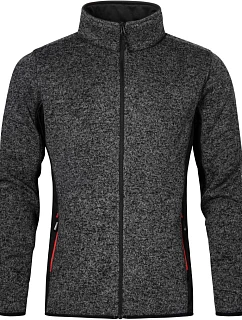 Promodoro 7700 Pánská pracovní pletená fleecová bunda 40.7700 heather graphite