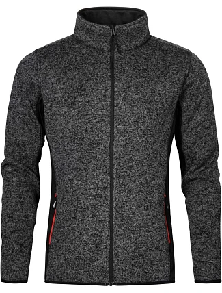 Promodoro 7700 Pánská pracovní pletená fleecová bunda 40.7700 heather graphite Promodoro 7700 Pánská pracovní pletená fleecová bunda 40.7700 heather graphite