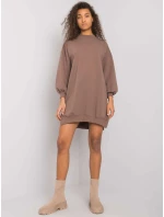 Šaty RV SK 7207.03 hnědá Šaty RV SK 7207.03 hnědá