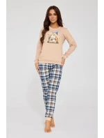 Pyžamo Cornette 671/425 Medvědi l/r S-2XL Pyžamo Cornette 671/425 Medvědi l/r S-2XL