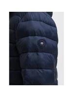 Jack&Jones pánská péřová bunda JJEBRADLEY LIGHT PUFFER HOOD NOOS 12280970 SKY CAPTAIN