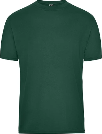 Daiber JN 1808 Pánské pracovní tričko z bio bavlny - Solid 02.1808 dark green Daiber JN 1808 Pánské pracovní tričko z bio bavlny - Solid 02.1808 dark green