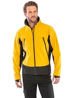 Result R 120X 3-vrstvá softshellová bunda 30.120X sport yellow/black