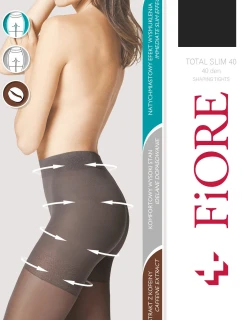 Fiore Total Slim 40 den M5207 barva:černá