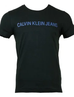Pánské tričko OU57 tmavě modrá - Calvin Klein