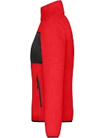 Daiber JN 1311 Dámská fleecová bunda 02.1311 red/black Daiber JN 1311 Dámská fleecová bunda 02.1311 red/black