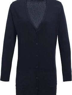 Premier PR 698 Dámský cardigan dlouhý 39.0698 navy