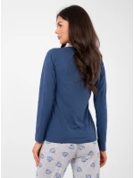 Pyžamo DU PI FP 008.30 tmavě modré