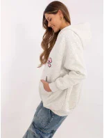 Mikina EM BL 881.16 světle šedá