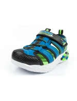 Sandály Skechers Jr 402213L/BBLM