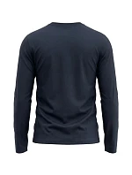 Pánské tričko 4F Longsleeve M611 navy blue 4FWMM00TLONM611 31S pánské