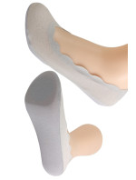 Dámské brokátové ponožky baleríny ST-52
