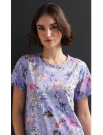 Dámská noční košile s krátkým rukávem Alžběta Dámská noční košile s krátkým rukávem Alžběta