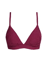 Dámské plavky DIM SWIMWEAR SHELL TRIANGLE BRA - DIM - tmavě červená Dámské plavky DIM SWIMWEAR SHELL TRIANGLE BRA - DIM - tmavě červená