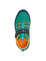 Boty Trollkids Skaland Barefoot Hiker mořská zelená/madeirská modrá/západ slunce v Saharě Boty Trollkids Skaland Barefoot Hiker mořská zelená/madeirská modrá/západ slunce v Saharě