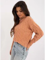 Jumper AT SW 23445.00 světle oranžový