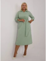 Šaty LK SK 509675.88 pistácie Šaty LK SK 509675.88 pistácie