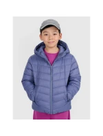 Chlapecká péřová bunda se syntetickou výplní 4F 4FJRAW25TDJAM0819-32S dětská bunda