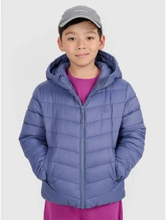 Chlapecká péřová bunda se syntetickou výplní 4F 4FJRAW25TDJAM0819-32S dětská bunda