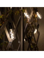 PARTY LIGHT VENKOVNÍ GIRLANDA 12LED SPIRÁLOVÉ ŽÁROVKY 6,3M 230V