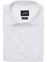 Daiber JN 683 Mikro keprová halenka s krátkým rukávem 02.0683 white Daiber JN 683 Mikro keprová halenka s krátkým rukávem 02.0683 white