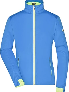 Daiber JN 1125 Dámská 3-vrstvá sportovní softshellbunda 02.1125 bright blue/bright yellow