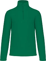 Kariban K 912 Mikrofleecová mikina s 1/4 zipem "Enzo" 20.K912 kelly green