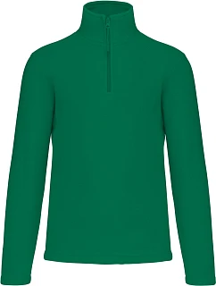 Kariban K 912 Mikrofleecová mikina s 1/4 zipem "Enzo" 20.K912 kelly green