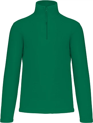 Kariban K 912 Mikrofleecová mikina s 1/4 zipem "Enzo" 20.K912 kelly green