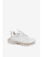 Dámské Kožené Tenisky GOE RR2N4083 Béžové