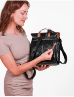 Dámský batoh Vuch Linton E Black Dámský batoh Vuch Linton E Black