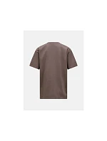 Pánské tričko PEAK PERFORMANCE M Heavy Cotton Tee, hnědé Pánské tričko PEAK PERFORMANCE M Heavy Cotton Tee, hnědé