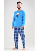 Pánské pyžamo dlouhé Sleep well Pánské pyžamo dlouhé Sleep well