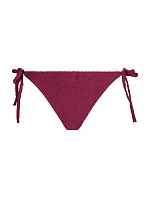 Dámské plavky DIM SWIMWEAR SHELL SLIP - DIM - tmavě červená Dámské plavky DIM SWIMWEAR SHELL SLIP - DIM - tmavě červená