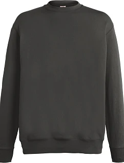Fruit of the Loom Lightweight Set-In Sweat Pánská mikina 16.2156 light graphite