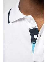 Kariban K 245 Pánské kontrastní piqué polo 20.K245 white/navy/white Kariban K 245 Pánské kontrastní piqué polo 20.K245 white/navy/white
