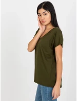 Dámské tričko RV TS 4832.30 khaki Dámské tričko RV TS 4832.30 khaki