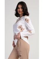 Dámské pyžamo dlouhé Teddy bear Dámské pyžamo dlouhé Teddy bear